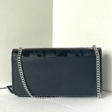 Load image into Gallery viewer, Karl Lagerfeld Small Kosette Leather Shoulder Bag Black Chain Strap Crossbody