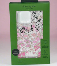 Load image into Gallery viewer, Kate Spade 15 PRO MAX Case Pink Flowerbed Magsafe Box 6.7 Floral White
