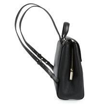 Load image into Gallery viewer, Kate Spade Backpack Womens Black Medium Pushlock Leather Adjustable Grace