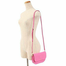 Load image into Gallery viewer, Kate Spade Crossbody Clutch Women's Pink Leather Scalloped Jettie Convertible