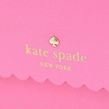 Load image into Gallery viewer, Kate Spade Crossbody Clutch Women's Pink Leather Scalloped Jettie Convertible
