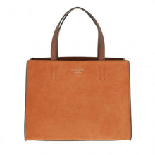 Load image into Gallery viewer, Kate Spade Sam Suede Satchel Crossbody Brown Leather Bag plus Clutch Pouch