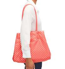 Load image into Gallery viewer, Kate Spade Everything Puffy Large Tote Dots Pink Nylon Leather Shoulder Bag