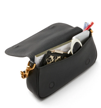 Load image into Gallery viewer, Kate Spade Gramercy Small Flap Shoulder Bag Blueberry Leather Crossbody Chain