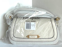 Load image into Gallery viewer, Kate Spade Gramercy Small Flap Shoulder Bag White Leather Crossbody Chain