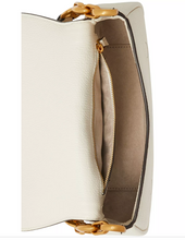 Load image into Gallery viewer, Kate Spade Gramercy Small Flap Shoulder Bag White Leather Crossbody Chain
