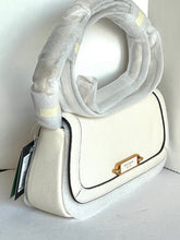 Load image into Gallery viewer, Kate Spade Gramercy Small Flap Shoulder Bag White Leather Crossbody Chain