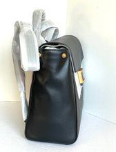 Load image into Gallery viewer, Kate Spade Katy Medium Flap Backpack Black Leather Adjustable Original Pkg