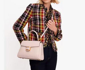 Kate Spade Katy Medium Top-handle Bag Pink Leather Crossbody Orig PKG