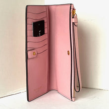 Load image into Gallery viewer, Kate Spade Morgan Continental Wristlet PInk Leather Womens Bifold Wallet