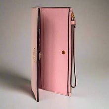 Load image into Gallery viewer, Kate Spade Morgan Continental Wristlet PInk Leather Womens Bifold Wallet