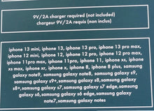 Load image into Gallery viewer, Kate Spade 15W Wireless Charging Pad Floral Round MagSafe USB-C Fast Charger