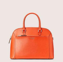 Load image into Gallery viewer, Kate Spade Satchel Crossbody Womens Medium Louise Dome Leather, Tamarillo
