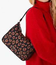 Load image into Gallery viewer, Kate Spade Shoulder Bag Women Black Little Better Sam Leopard Nylon Small