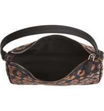 Load image into Gallery viewer, Kate Spade Shoulder Bag Women Black Little Better Sam Leopard Nylon Small