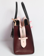 Load image into Gallery viewer, Kate Spade Shoulder Bag Womens Large Red Leather Satchel Spencer Top Handle