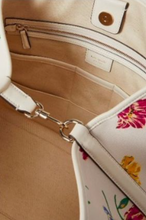 Load image into Gallery viewer, Kate Spade Sutton Large Tote Tulip Toss Cream Floral Shoulder Bag Convertible