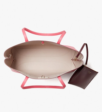 Load image into Gallery viewer, Kate Spade Tote Womens Pink Large All Day Leather Shoulder Bag Wristlet Orchid