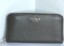 Load image into Gallery viewer, Kate Spade Wallet Womens Large Duck Green Leather Accordian Spencer Zip-Around