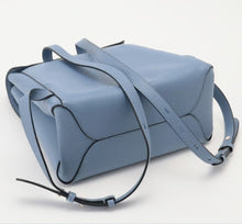 Load image into Gallery viewer, Kate Spade Backpack Women’s Medium Blue Essential Turnlock Flap Leather