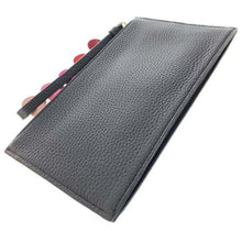 Load image into Gallery viewer, Kate Spade Wristlet Clutch Womens Small Black Leather Hearts Strap Slim Zip Ariah