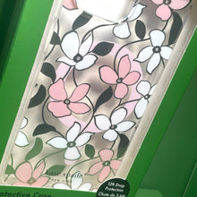 Load image into Gallery viewer, Kate Spade iPhone 151413 Case Floral Pink White Clear MagSafe 6.1 Lightweight