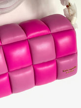 Load image into Gallery viewer, Kate Spade Boxxy Pink Colorblocked East-West Crossbody Leather Crossbody