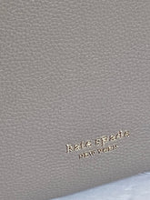 Load image into Gallery viewer, Kate Spade Knott Commuter Bag Laptop Tote Womens Taupe Large Leather Work Bag