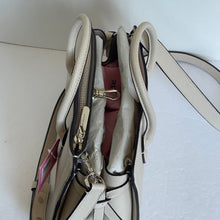 Load image into Gallery viewer, Kate Spade Knott Medium Crossbody Satchel Cream Leather Shoulder Bag Milk Glass