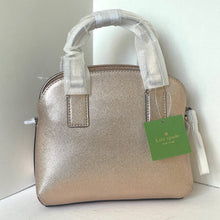 Load image into Gallery viewer, Kate Spade Lottie Rose Gold Small Crossbody Bag Leather Satchel ORGPKG