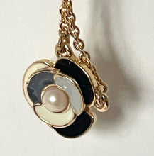 Load image into Gallery viewer, Kate Spade Necklace Pearl Choker Pendant Womens Floral Blossom 12K Gold-Plated