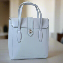 Load image into Gallery viewer, Kate Spade North South Essential Mini Tote Crossbody Gray Small Leather
