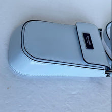 Load image into Gallery viewer, Kate Spade Sam Icon Phone Crossbody Blue North South 90s Bag Spazzolato