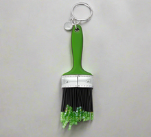 Load image into Gallery viewer, Kate Spade Squeeze Paint Brush Bag Charm Key Fob Chain Keychain Artist