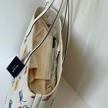 Load image into Gallery viewer, Kate Spade Sutton Large Tote Tulip Toss Cream Floral Shoulder Bag Convertible