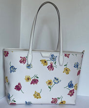 Load image into Gallery viewer, Kate Spade Sutton Large Tote Tulip Toss Cream Floral Shoulder Bag Convertible