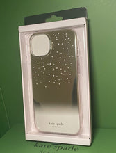Load image into Gallery viewer, Kate Spade iPhone 14 PLUS Case Gold Metallic Ombre Hard Shell Box 6.7in