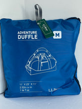 Load image into Gallery viewer, LL Bean Adventure Duffle Medium Red Nylon Water Resistant Tote Bag Carry On
