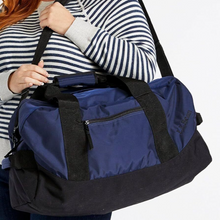 Load image into Gallery viewer, LL Bean Adventure Duffle Medium Red Nylon Water Resistant Tote Bag Carry On