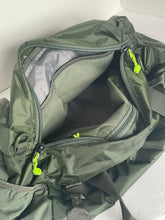 Load image into Gallery viewer, LL Bean Stowaway II Duffle Bag Small Ultra Packable Green Nylon Shoulder Tote