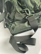 Load image into Gallery viewer, LL Bean Stowaway II Duffle Bag Small Ultra Packable Green Nylon Shoulder Tote