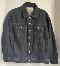 Load image into Gallery viewer, Madewell Denim Jacket Womens Black Oversized Trucker Cotton, Lunar Wash