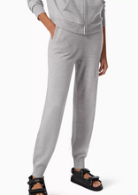 Load image into Gallery viewer, Maje Cashmere Joggers Track Pant Womens 40(8) Gray Straight Leg Athleisure