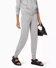 Load image into Gallery viewer, Maje Cashmere Joggers Track Pant Womens 40(8) Gray Straight Leg Athleisure