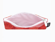 Load image into Gallery viewer, Marimekko Strawberry Cotton Cosmetic Case Pouch Red Zip Mansikkavuoret