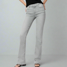 Load image into Gallery viewer, Paige Laurel Canyon High Rise Bootcut Jeans Womens Gray Stretch Transcend