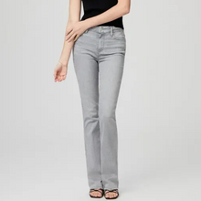 Load image into Gallery viewer, Paige Laurel Canyon High Rise Bootcut Jeans Womens Gray Stretch Transcend