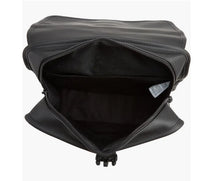 Load image into Gallery viewer, RAINS Buckle Mini Backpack Waterproof Black Laptop Sleeve Vegan Adjustable Unisex