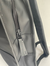 Load image into Gallery viewer, RAINS Buckle Mini Backpack Waterproof Black Laptop Sleeve Vegan Adjustable Unisex
