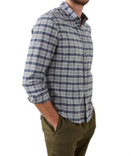 Load image into Gallery viewer, Rails Reid Plaid Shirt Mens Medium Blue Button Down Faded Navy Melange
